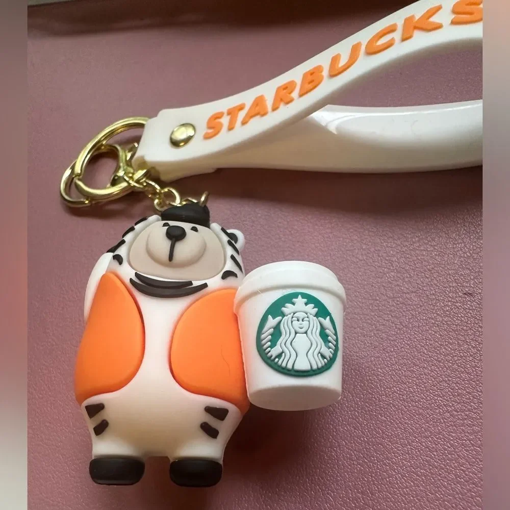 Starbucks Bearista Zebra Asia Release Keychain